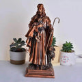 Jesus Statue Alloy Ornament Home Furnishing Holy Decor Catholicism Lord Christ Figurine Lamb of God