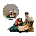 Miniature Resin Christmas Nativity Figures Baby Jesus Resin Statues Decors