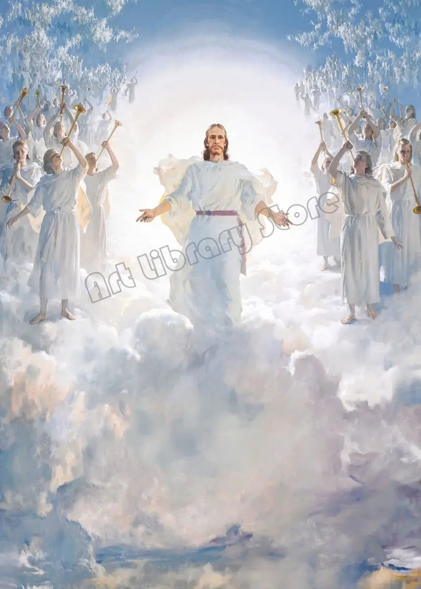 Jesus Christ Portrait Hand of God Poster Retro Christian Religious Canvas Painting Wall Art Pictures Christmas Home Decor