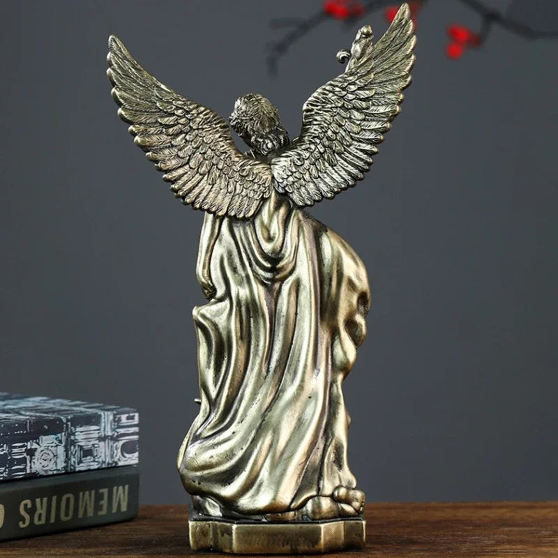 St. Michael Statue for Home Protection Catholic Saint Sculpture Christian Gift Idea Resin Decor Church Altar Figure Home Decor
