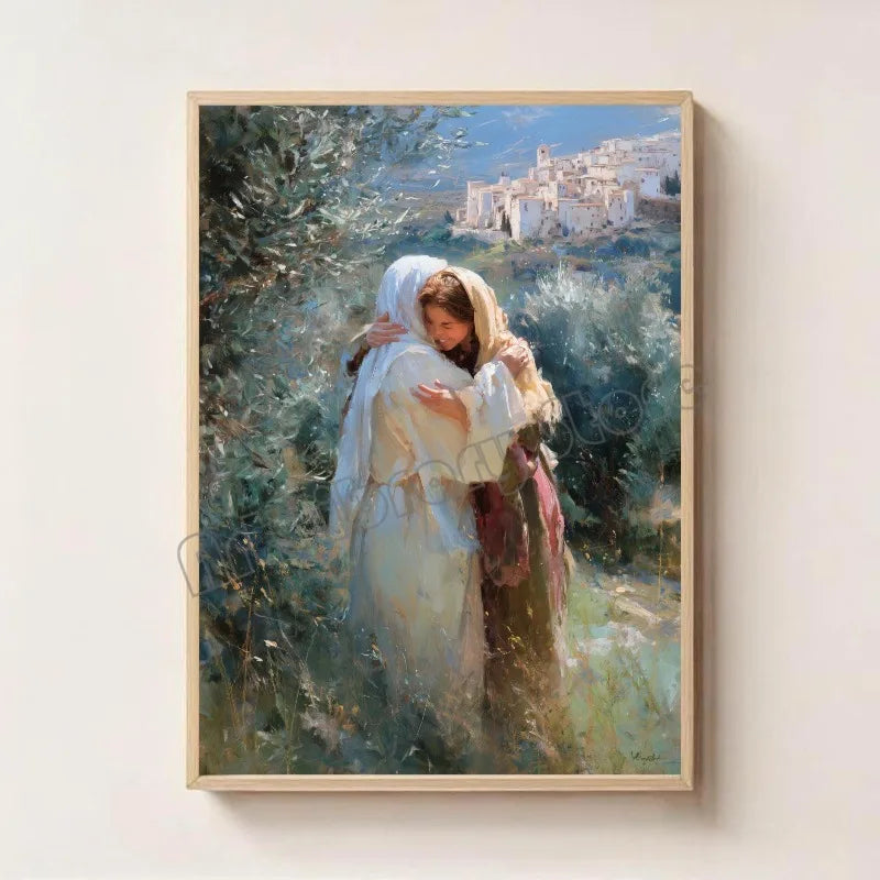 Classic Jesus Knocking At The Door Religious Faith Christian Bible Art Poster Canvas Painting Wall Pictures Home Interior Decor