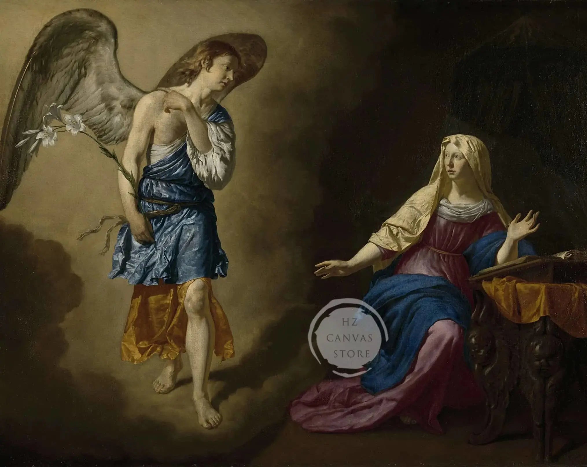 Classic Vintage Catholic Religious Art Blessed Saint Francis of Assisi Poster Prayer Room Living Room Wall Decor Christian Gift