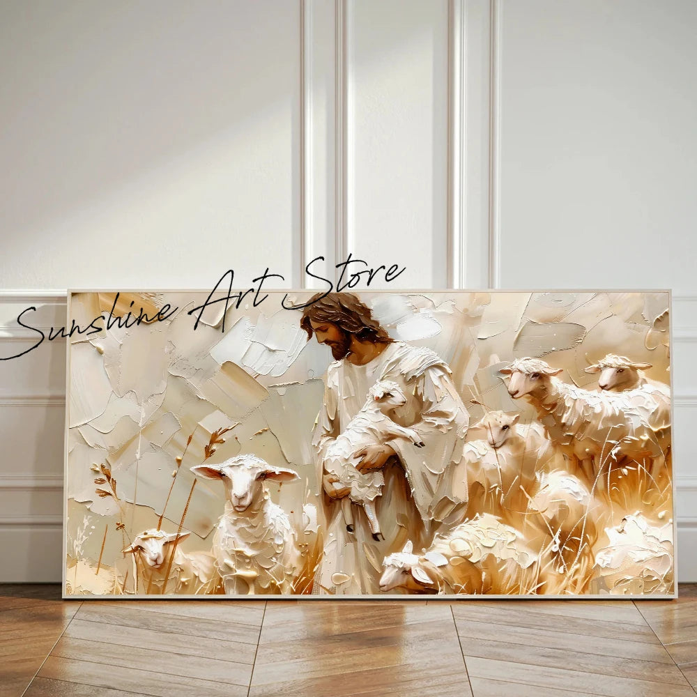 Religious Easter Bible The Last Supper Christian Canvas Painting Wall Art Jesus Wall Art Decor Bible Painting Holy Week Prints