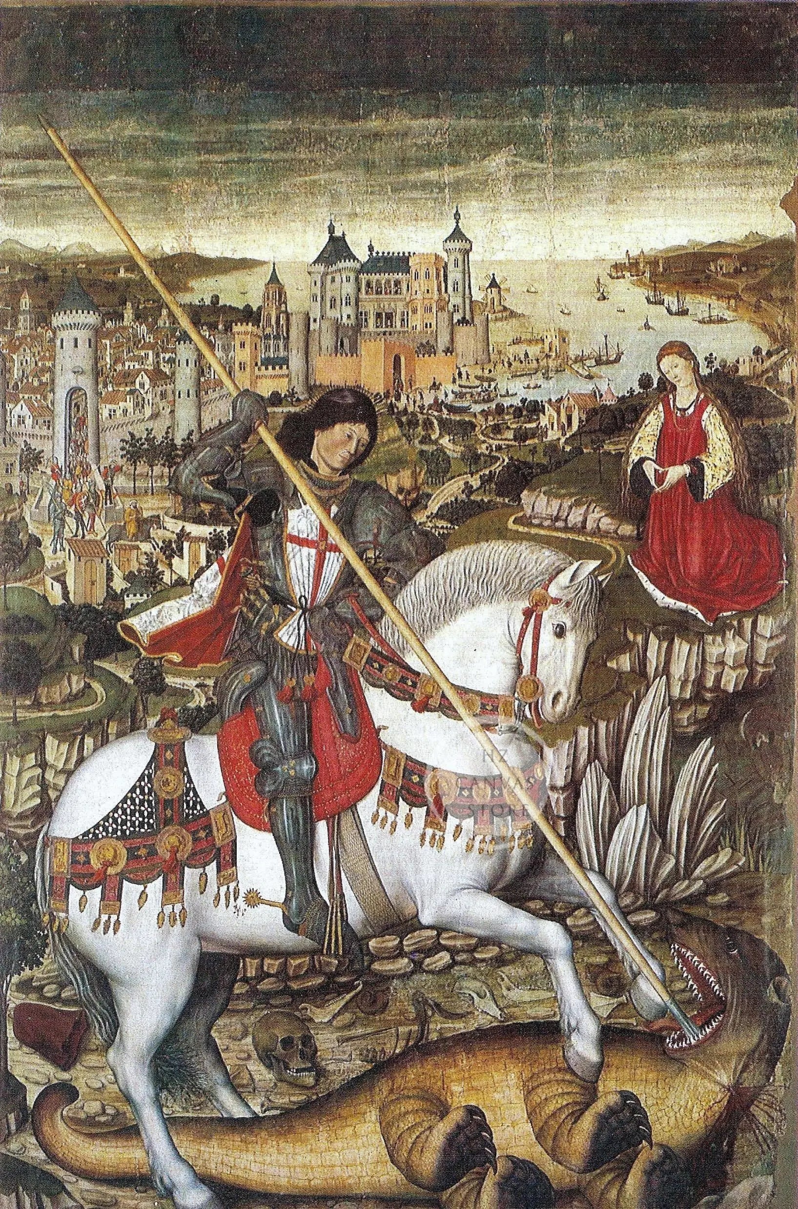 Classic Vintage Catholic Religious Art Blessed Saint Francis of Assisi Poster Prayer Room Living Room Wall Decor Christian Gift