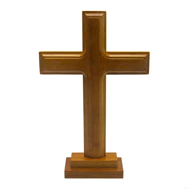 A3PA Wooden Standing for Cross Decor Altar for Cross with Stand Double-Sided Table fo