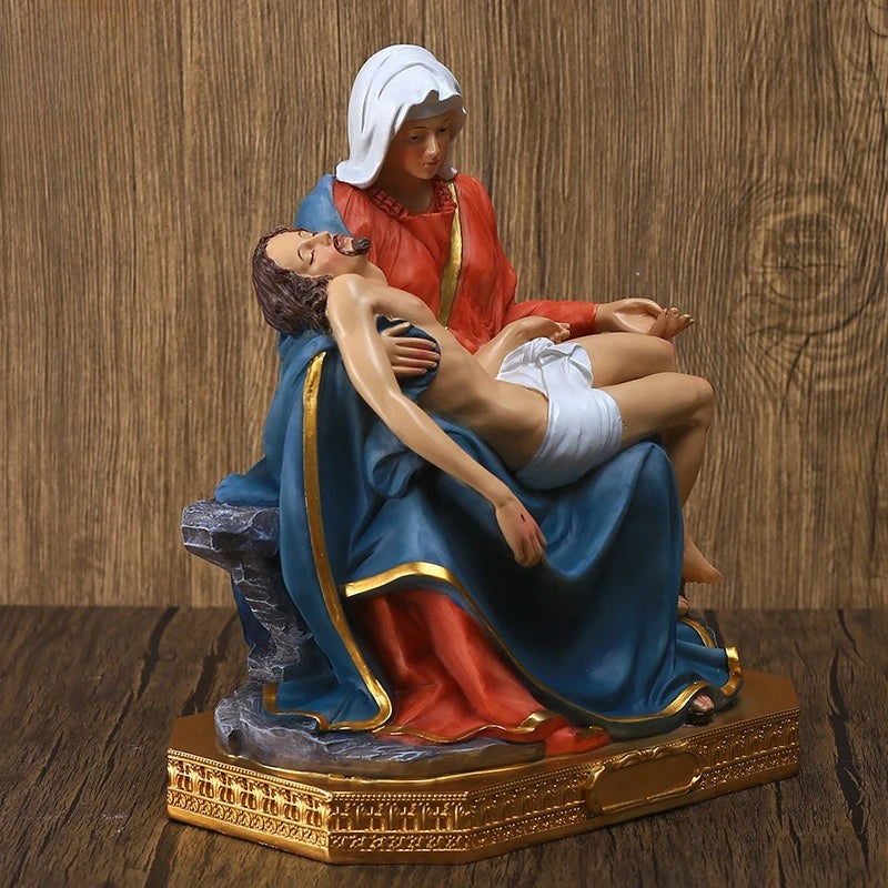 High 21.8CM Classical Character Scene Interior Decoration Resin Crafts