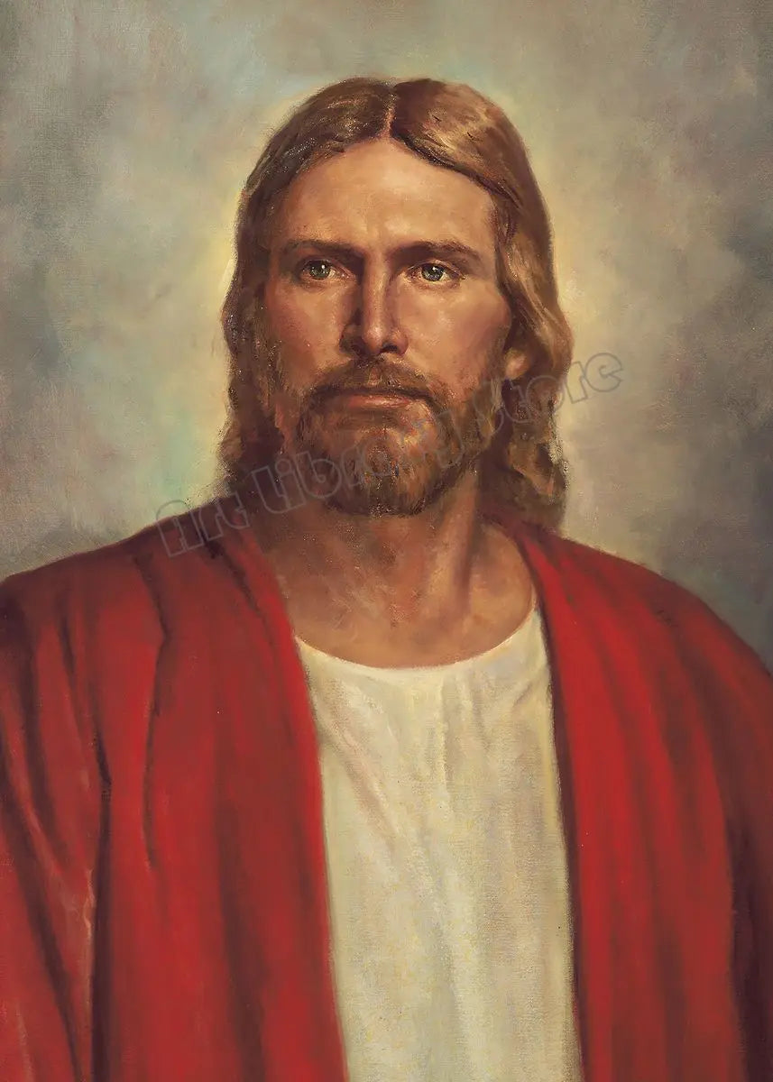 Jesus Christ Portrait Hand of God Poster Retro Christian Religious Canvas Painting Wall Art Pictures Christmas Home Decor