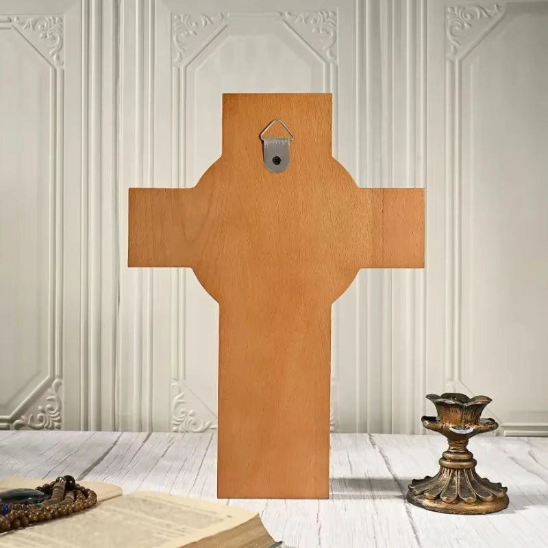 Vintage Religious Crucifixes for Wall Jesus Decoration Painting Church Jesus Catholic Easter Gift