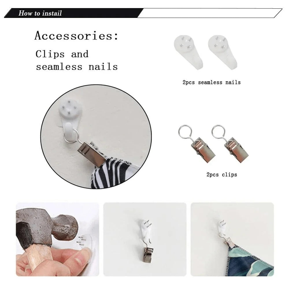 Inspirational Christmas Scene Tapestry - Perfect Choice for Holiday & New Year Decor