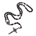 Beads Chain for Cross Necklace Christian Religious Prayer Christmas Jewelry Beads Cord Rosary Necklace Drop Shipping