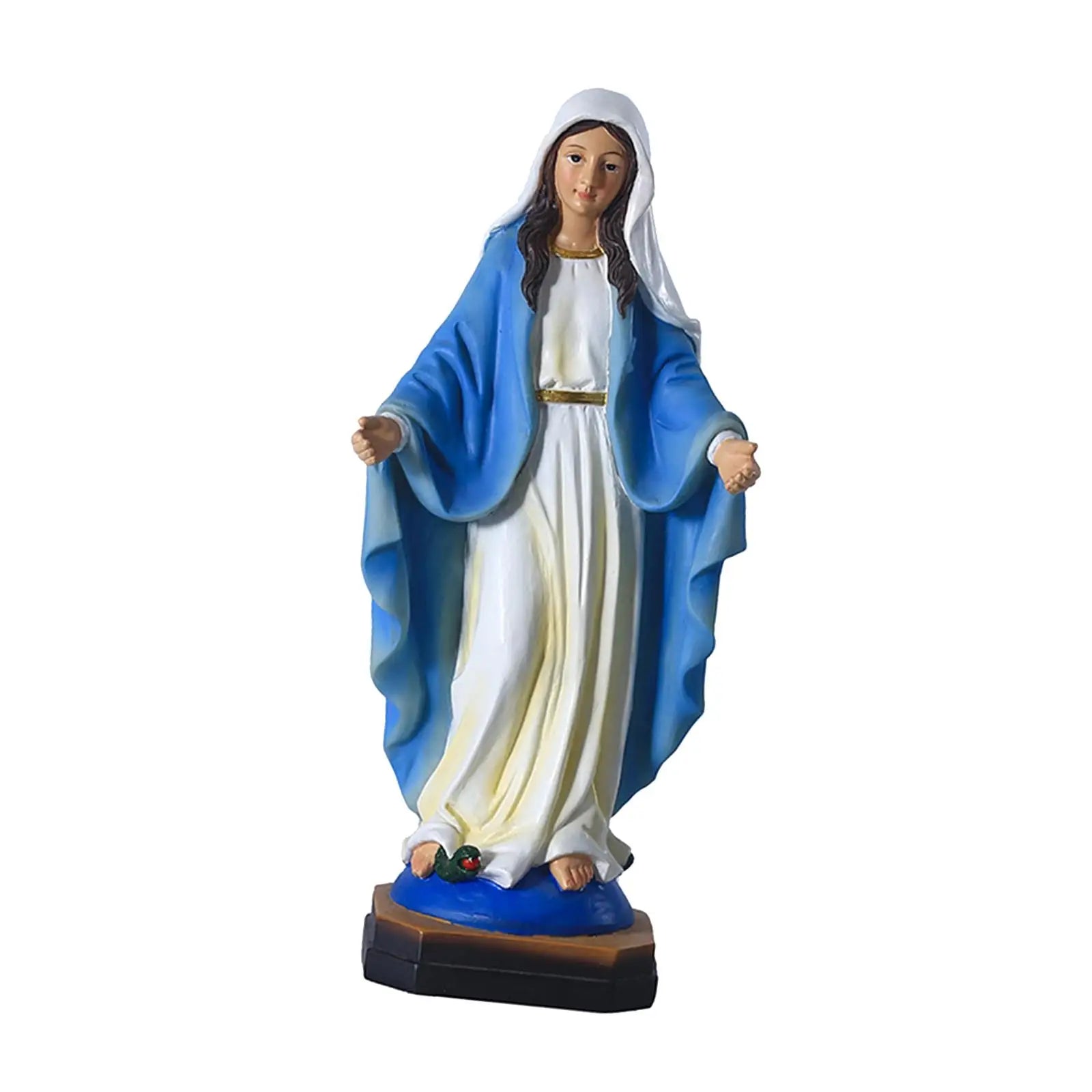 Resin Virgin Mary Statue Abstract for Living Room Decoration Craft