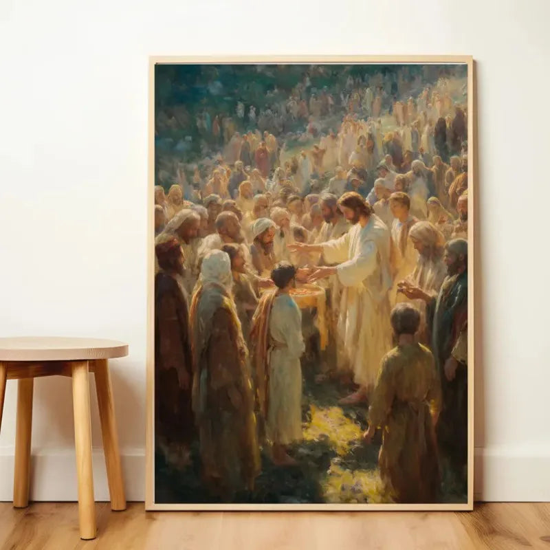 Classic Jesus Knocking At The Door Religious Faith Christian Bible Art Poster Canvas Painting Wall Pictures Home Interior Decor