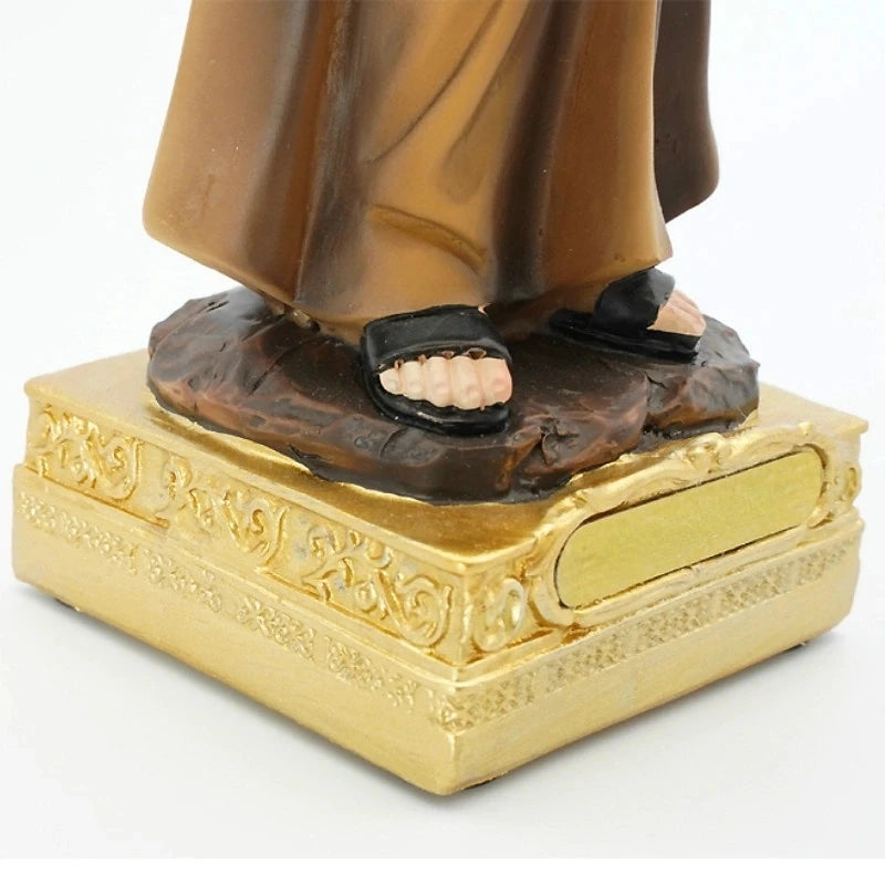 1PC Saint Antonio Statue Icon Catholic Saint Family Prayer Ornaments Jesus Christ Home Decoration Resin Crafts