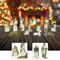 Nativity Set Nativity Scene Ideal Gift Tabletop Indoor Christmas Decoration Art Craft Jesus Holy Family Statues Figurines