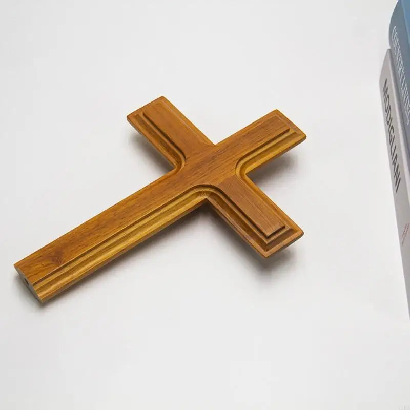 A3PA Wooden Standing for Cross Decor Altar for Cross with Stand Double-Sided Table fo