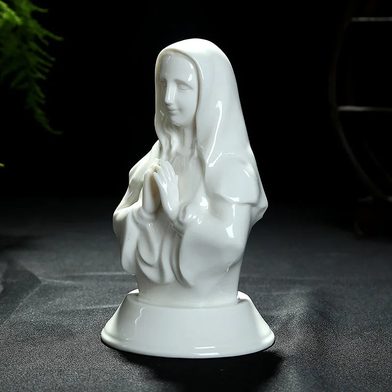 20CM TALL Catholicism Christianity Home Decor Decoration Religious Virgin Mary Prayer Handmade Catholic the Madonna god statue