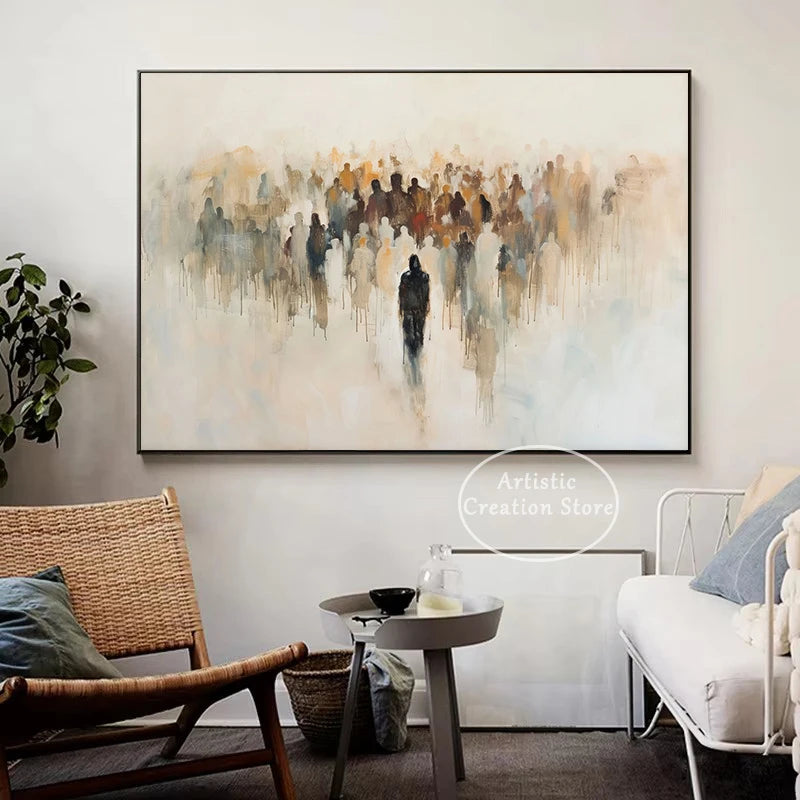 Retro Christian Jesus Leaves The 99 Good Shepherd Landscape Religious Poster Canvas Painting Wall Pictures Home Interior Decor