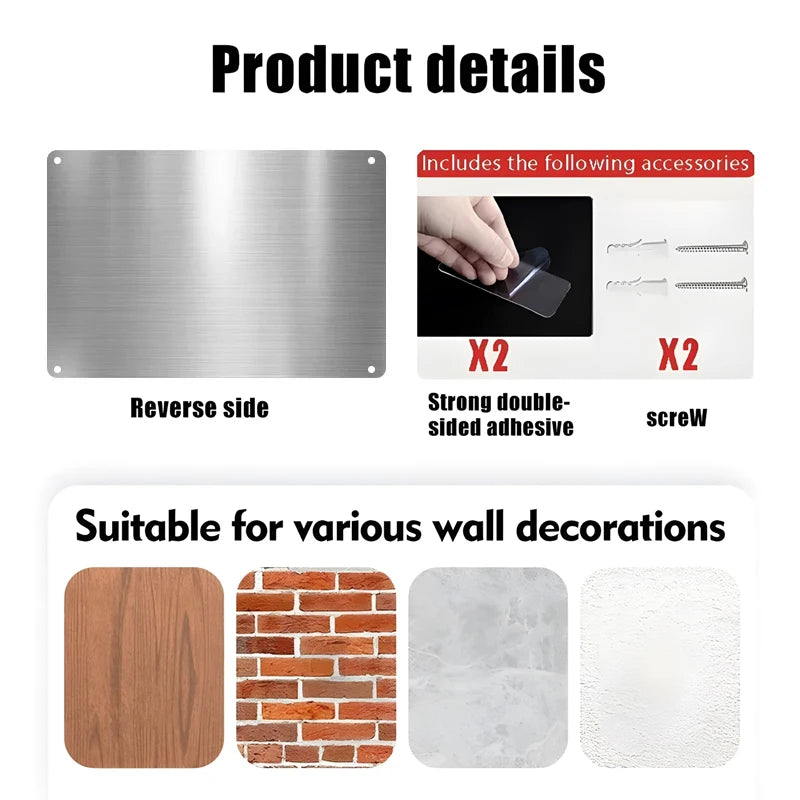 Vintage Religious "The Last Supper" Aluminum Wall Art Sign, Decorative Metal Plaque - Waterproof, High-Definition Printing