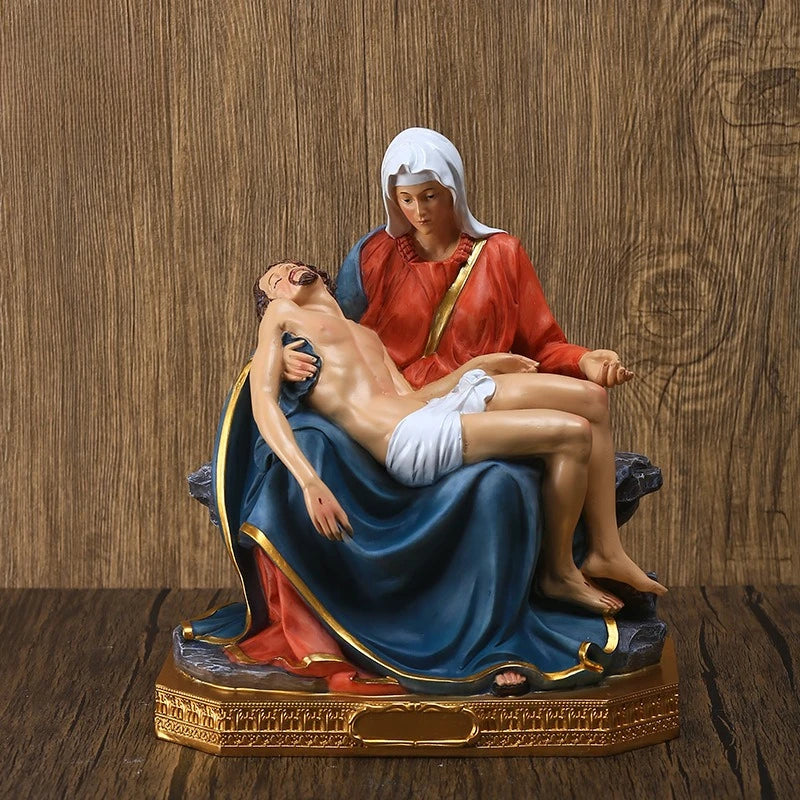 High 21.8CM Classical Character Scene Interior Decoration Resin Crafts