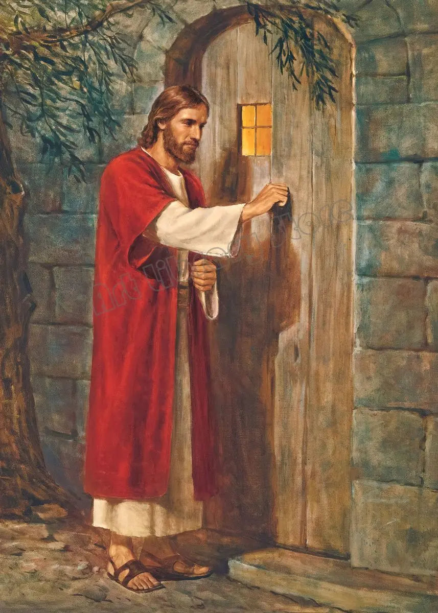 Jesus Christ Portrait Hand of God Poster Retro Christian Religious Canvas Painting Wall Art Pictures Christmas Home Decor