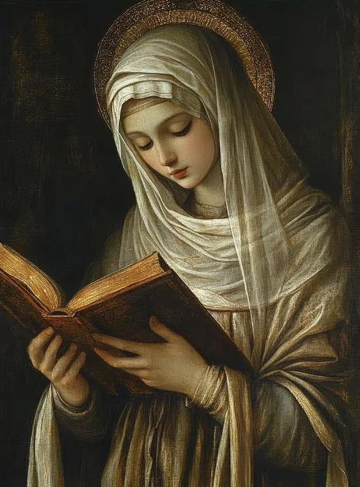 Christian Sacred Heart Jesus Art Posters Prints Catholic Pure Virgin Mary Canvas Painting Religious Believers Bedroom Home Decor