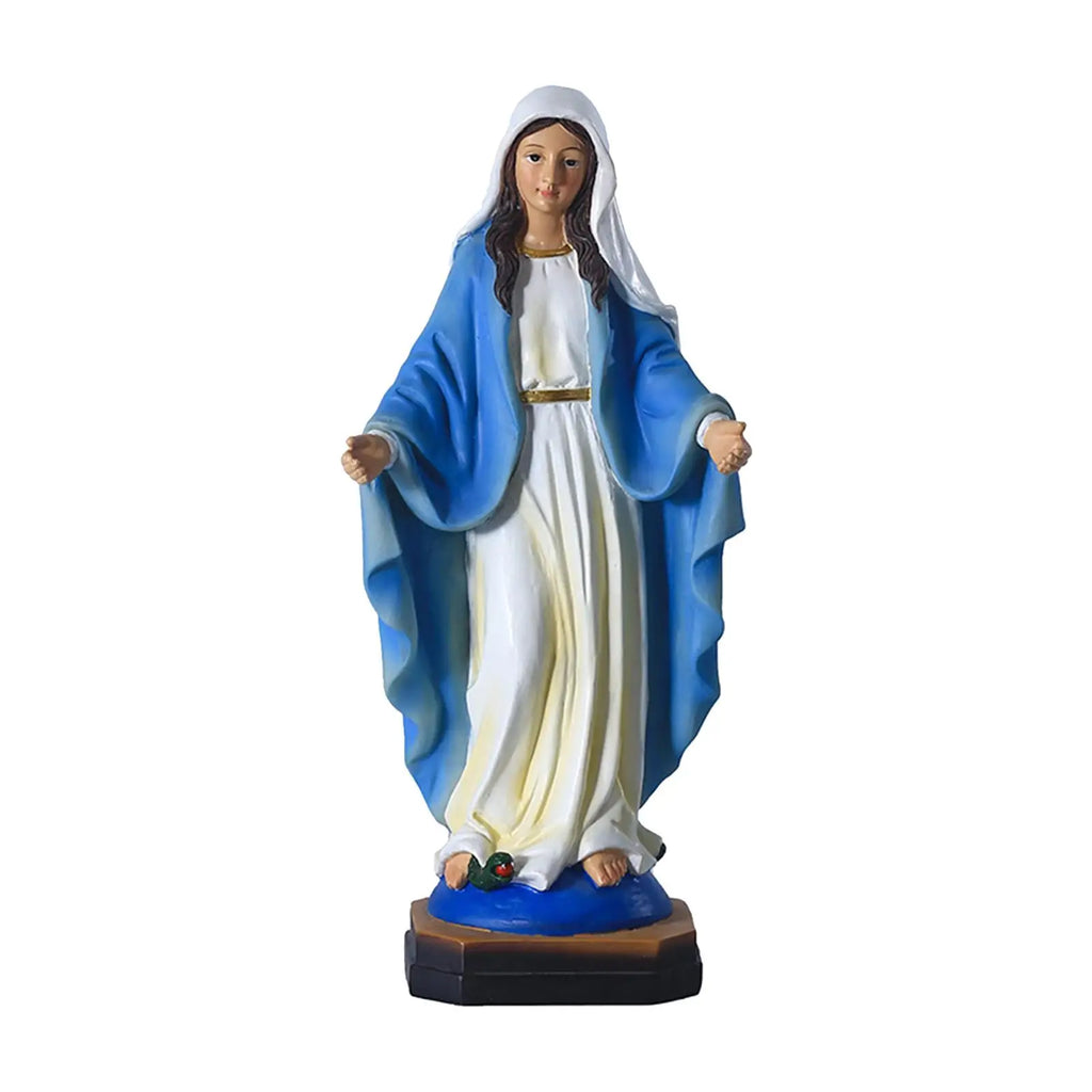 Resin Virgin Mary Statue Abstract for Living Room Decoration Craft