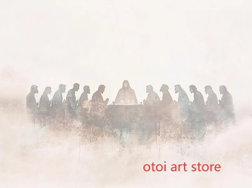 Religious Retro Jesus Christ Savior Christian Jesus Portrait Art Poster Canvas Painting Wall Print Picture for Room Home Decor